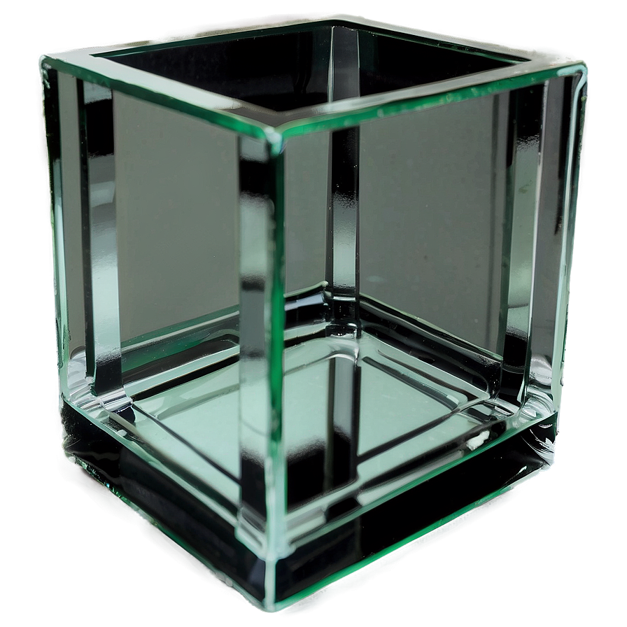 Clear Glass Box Png 06282024