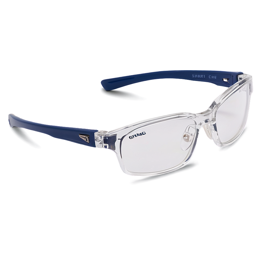 Clear Low Bridge Glasses Png 06132024