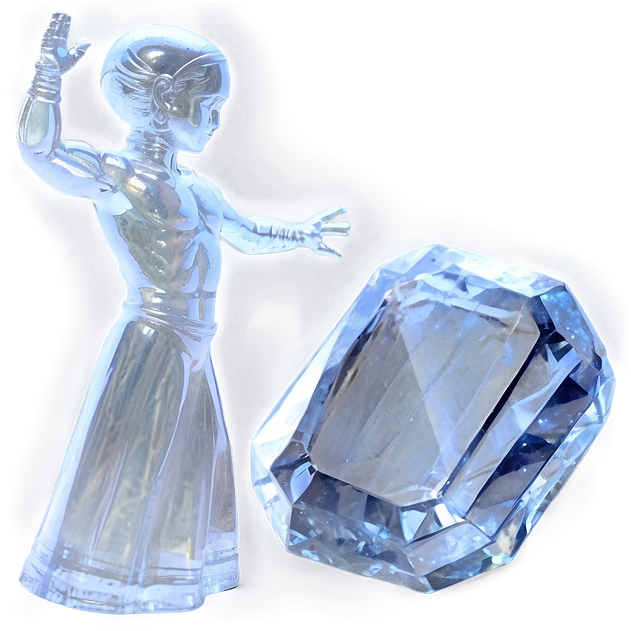 Clear Quartz Figurine Png 71