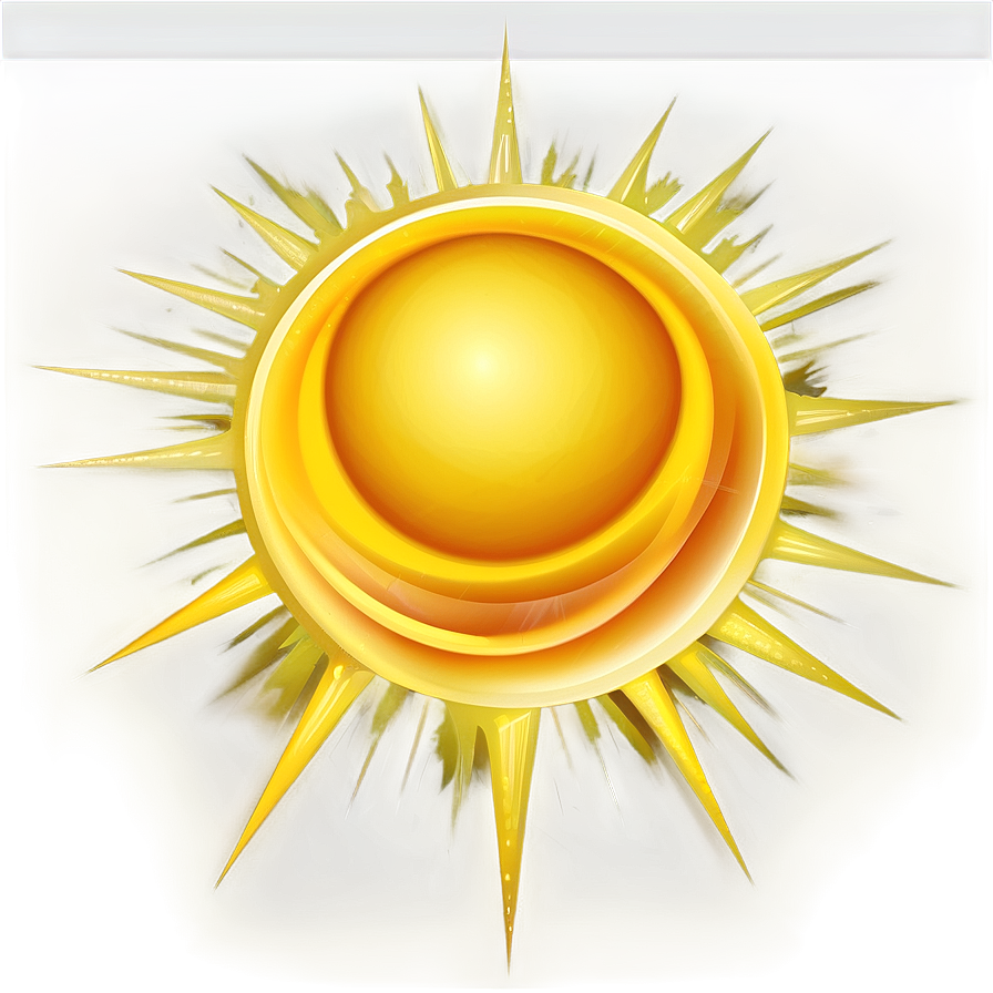 Clear Sun Illustration Png 49