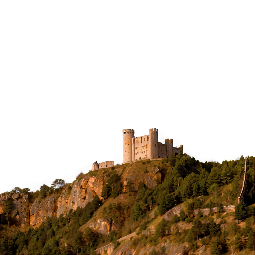 Cliff Side Castle Png Rxo