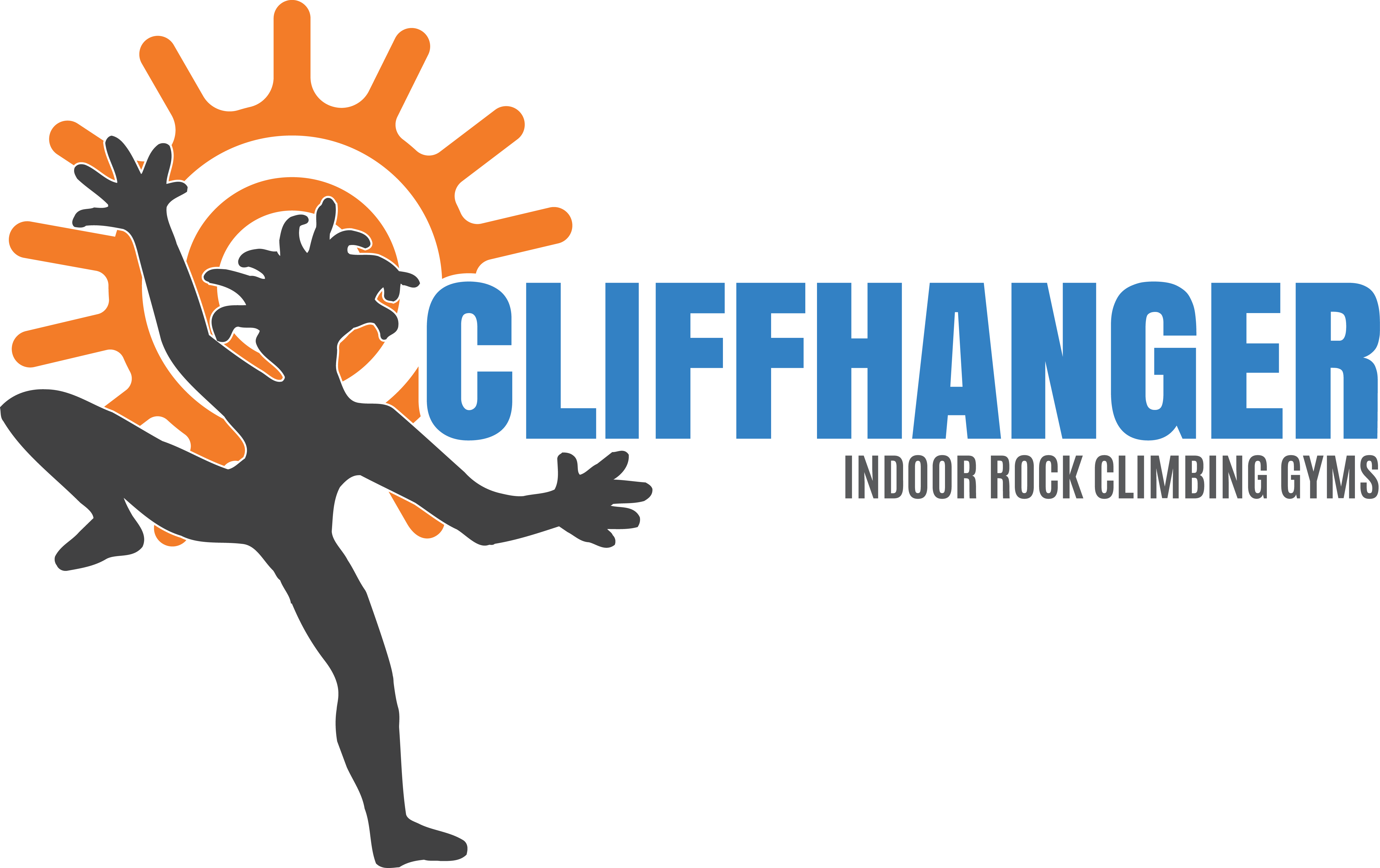 Cliffhanger Indoor Rock Climbing Gym Logo