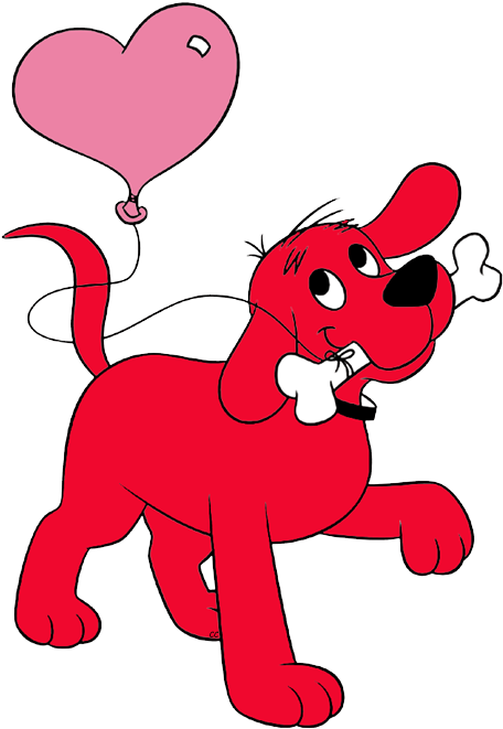 Clifford Balloon Love