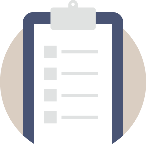 Clipboard Icon Flat Design