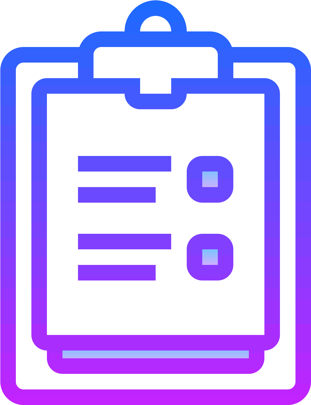 Clipboard Icon Vector