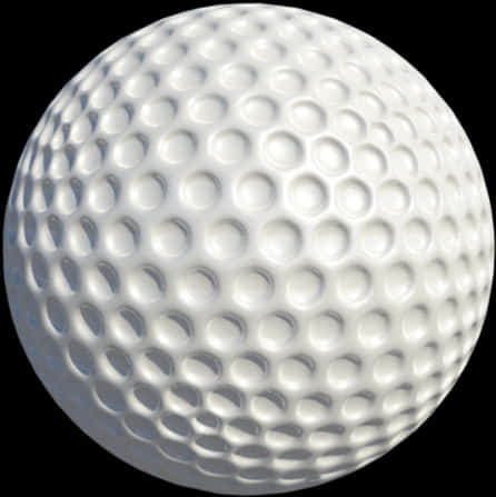 Close Up Golf Ball Texture