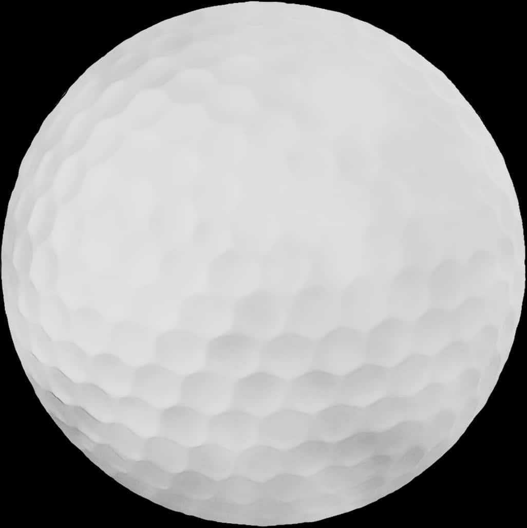 Close Up Golf Ball Texture