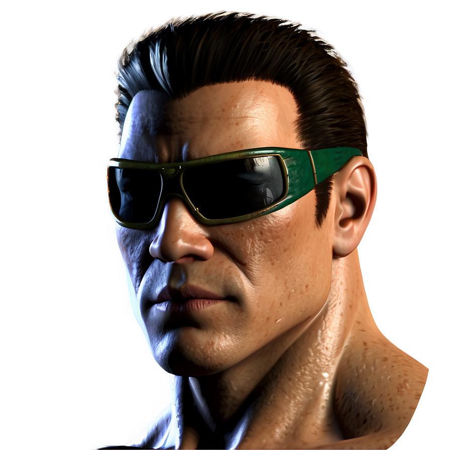 Close-up Of Johnny Cage Png Brv96