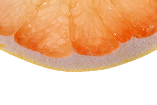 Close Up Orange Slice Texture