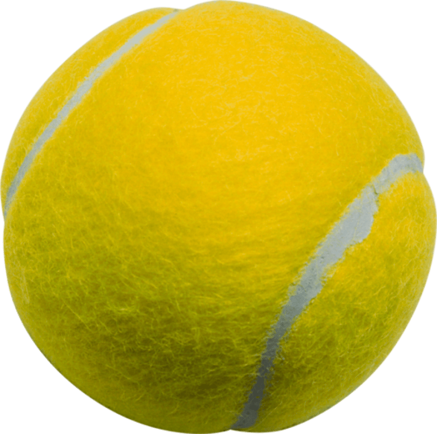 Close Up Yellow Tennis Ball