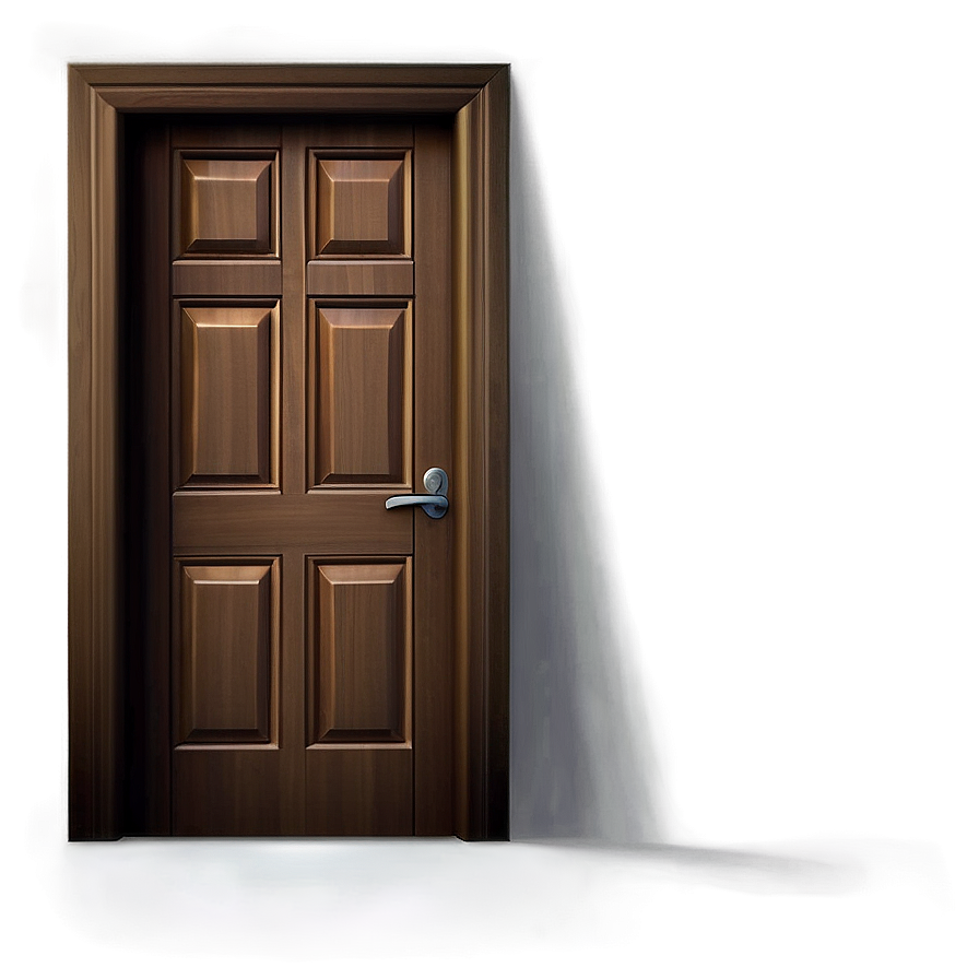 Closed Door In Dark Png Kuh93