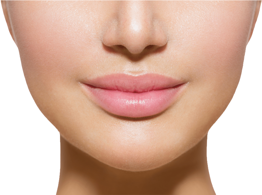 Closeup Healthy Lips