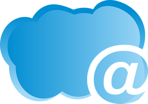 Cloud At Symbol Graphic