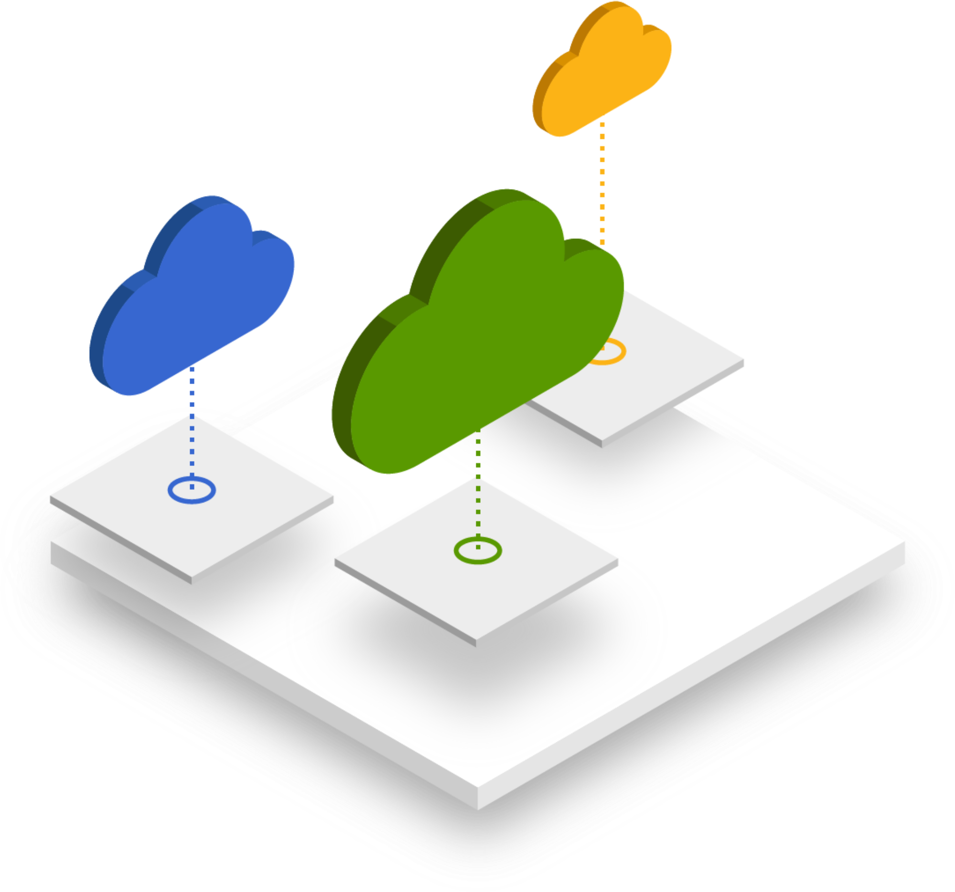 Cloud Computing Platforms Illustration