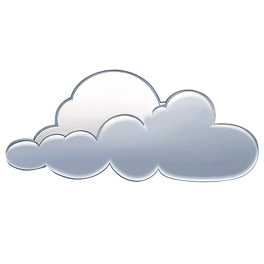 Cloud Outline Clipart Png Nwm