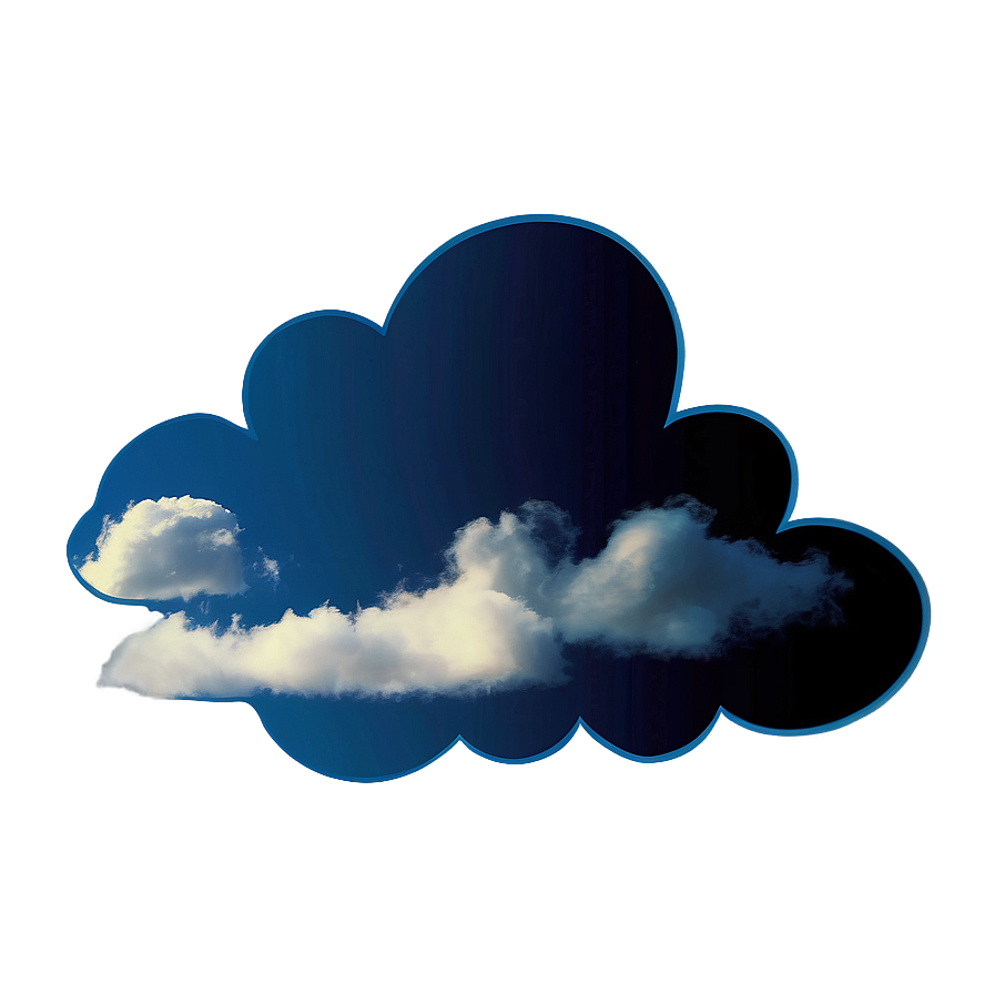 Cloud Silhouette Transparent Png Dat7