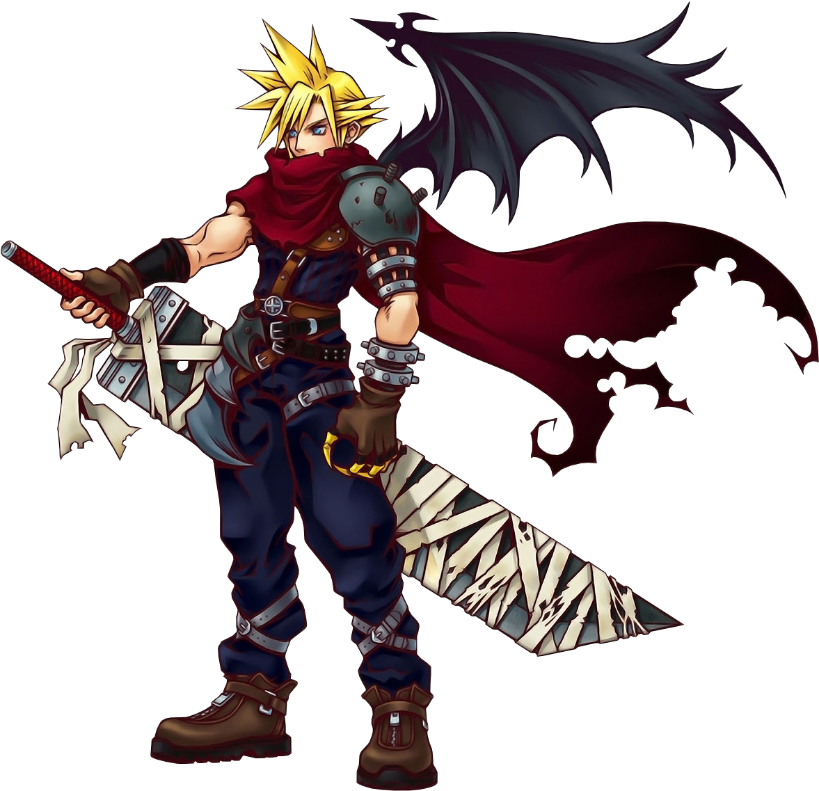 Cloud_ Strife_with_ Buster_ Sword