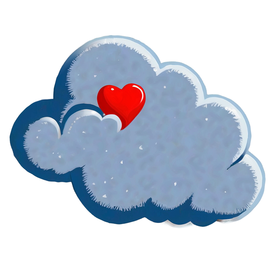 Cloud With Heart Png 45