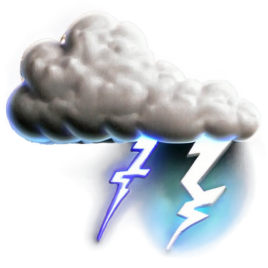 Cloud With Lightning Bolt Png 52