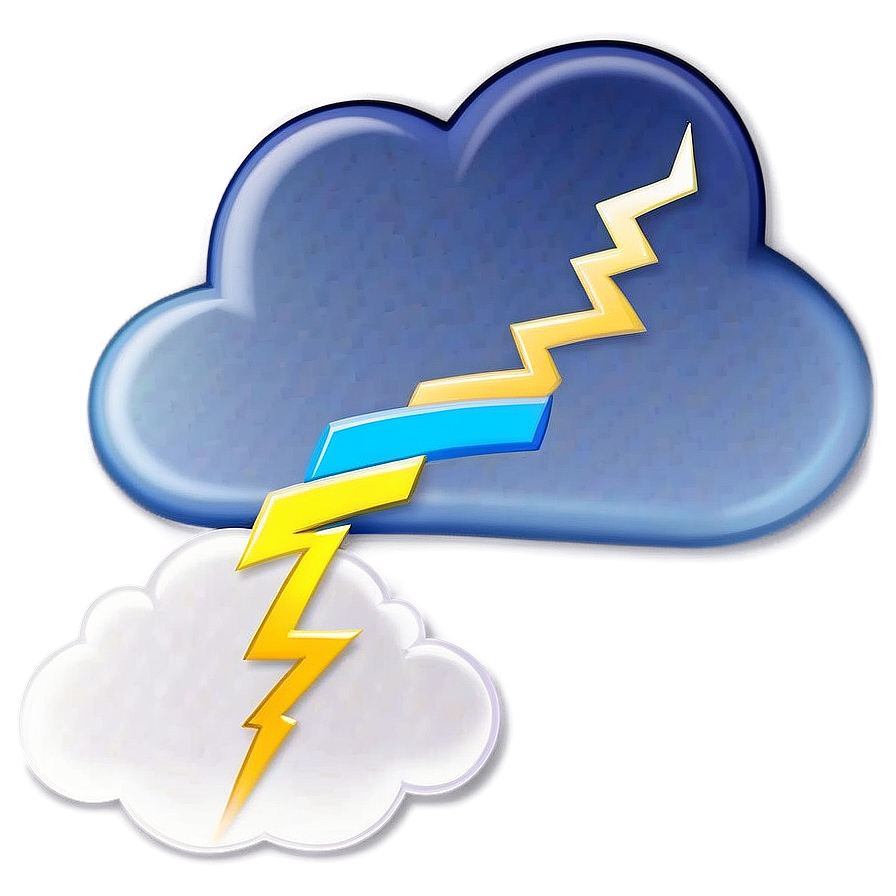 Cloud With Lightning Bolt Png Dob52