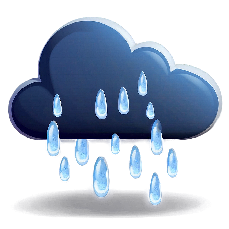 Cloud With Snow Emoji Png 06272024