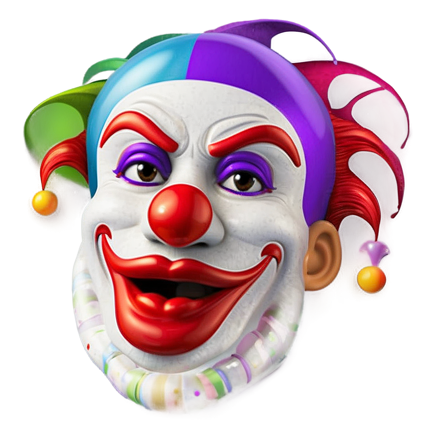 Clown Emoji For Kids Png 88