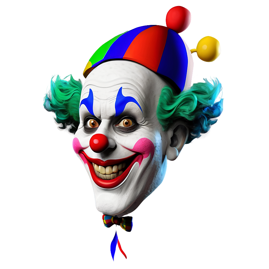 Clown Face Caricature Png 06272024