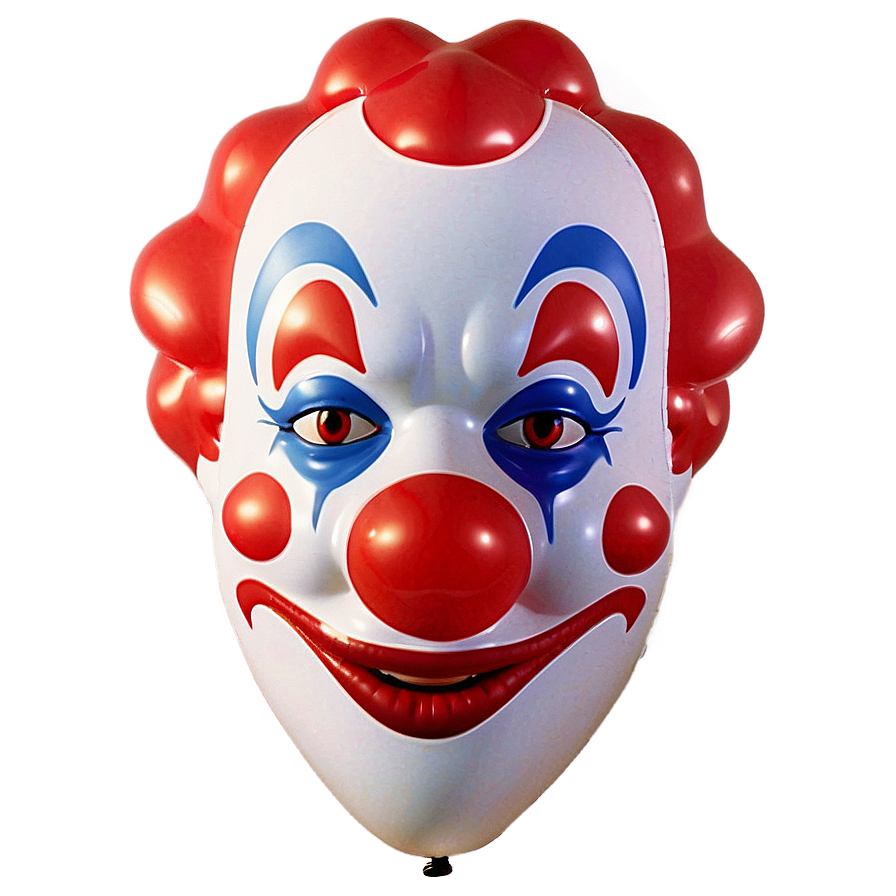 Clown Head Balloon Png 05242024