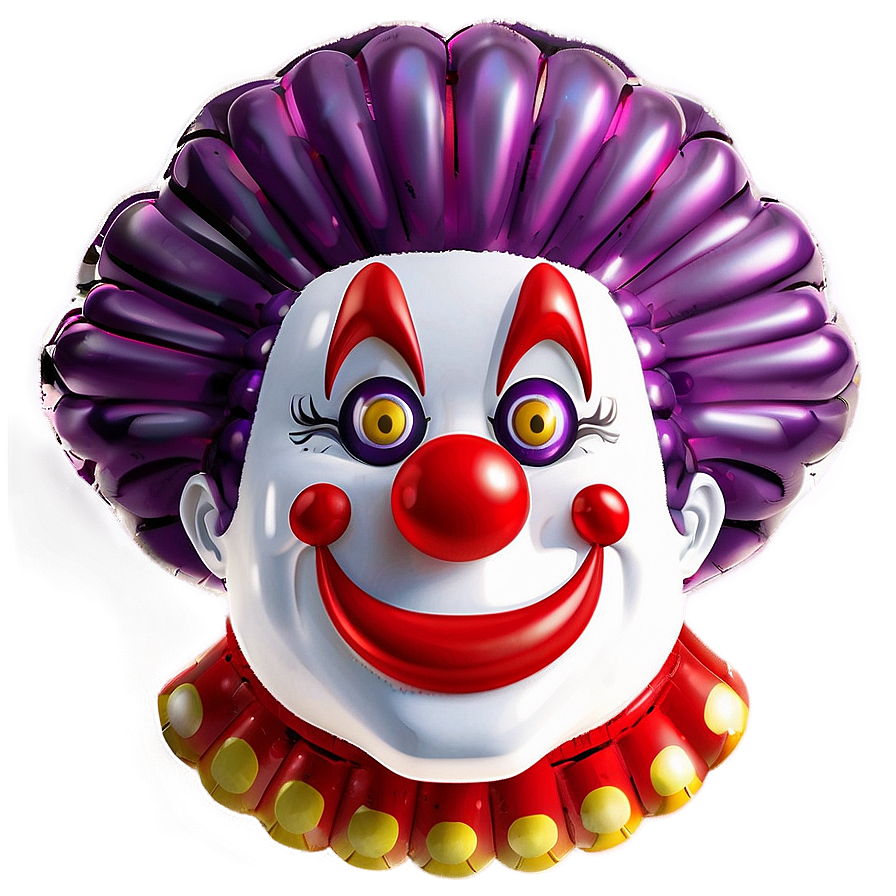 Clown Head Balloon Png Kyu