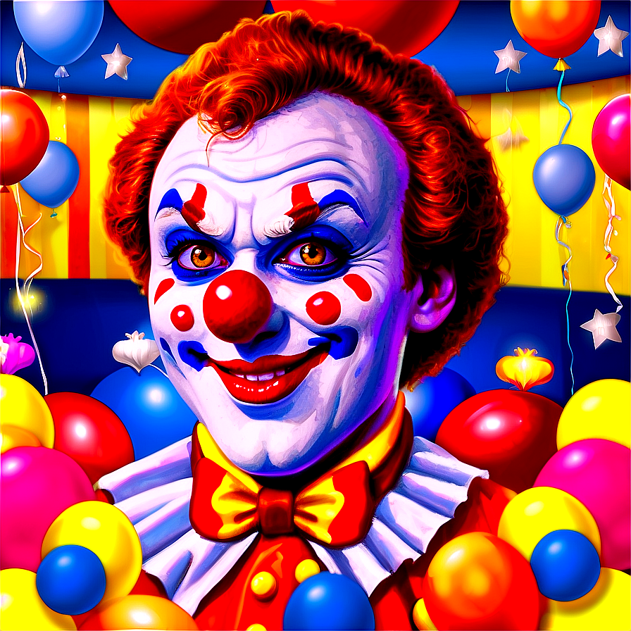 Clown Themed Party Png Foy