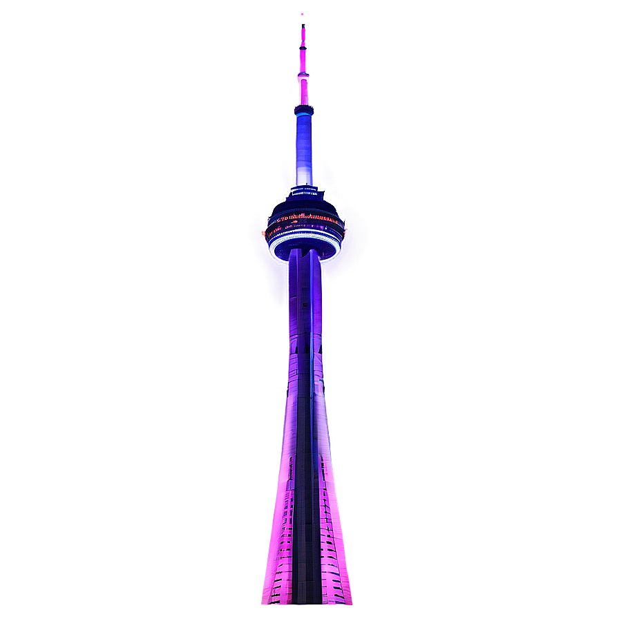 Cn Tower Night Lights Png 06252024