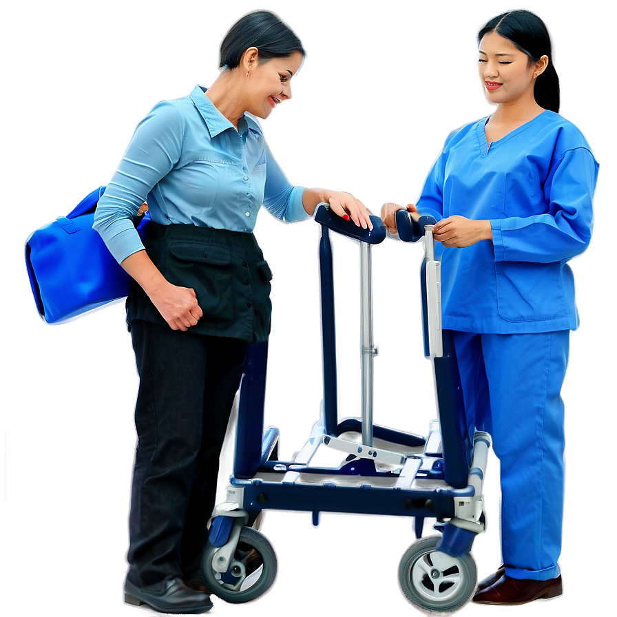 Cna Patient Mobility Assistance Png Byx25