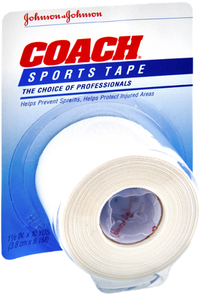 Coach Sports Tape Packaging