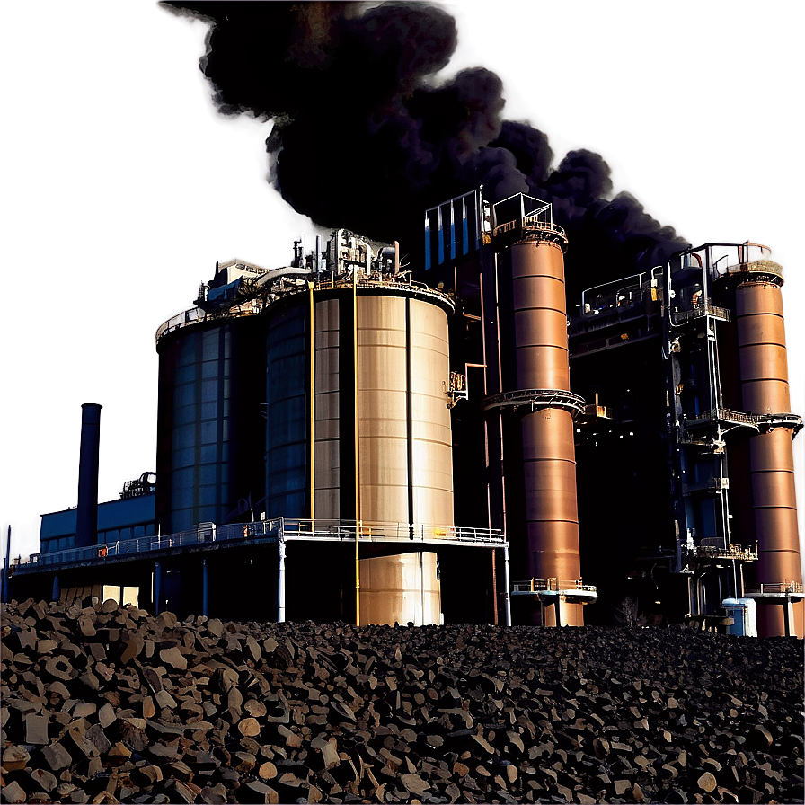 Coal Burning Power Station Png 2