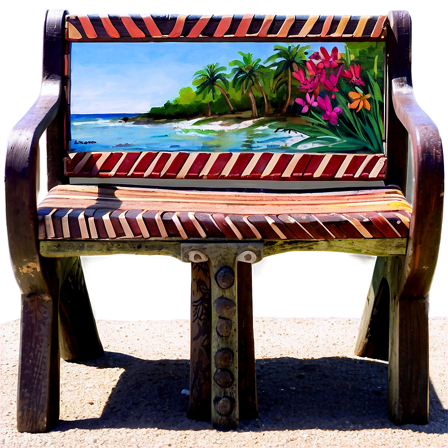 Coastal Bench Png 05232024