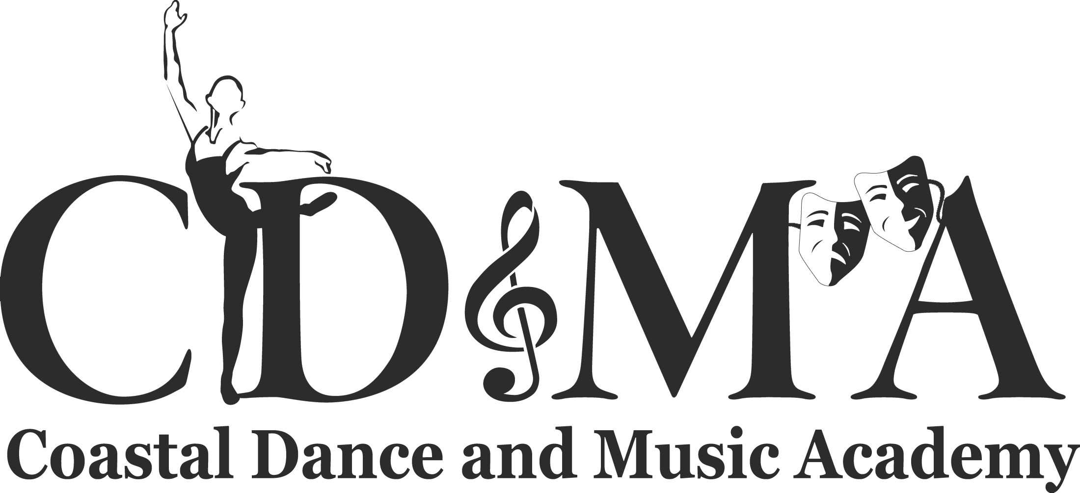 Coastal Dance Music Academy Logo