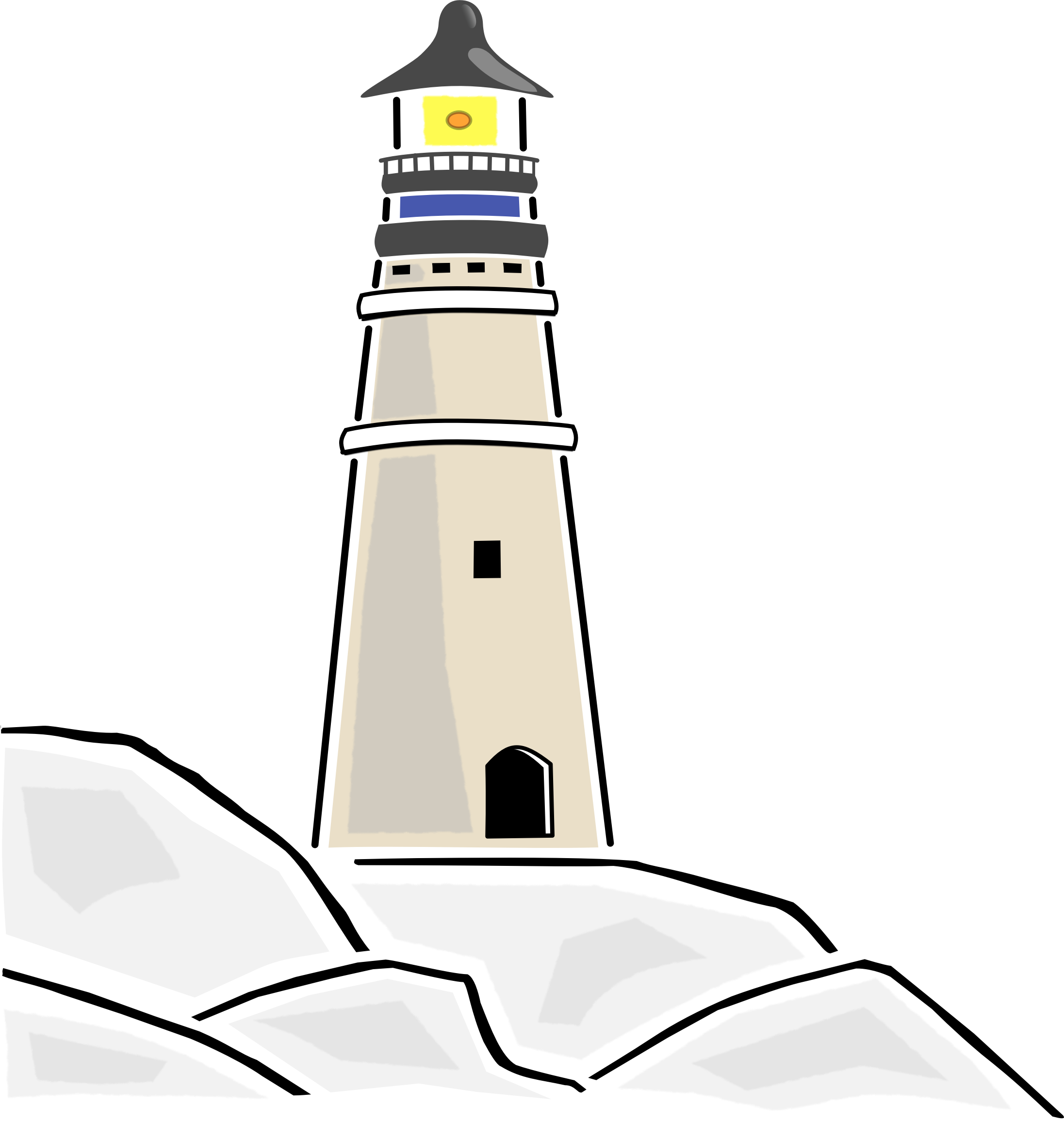 Coastal Lighthouse Illustration