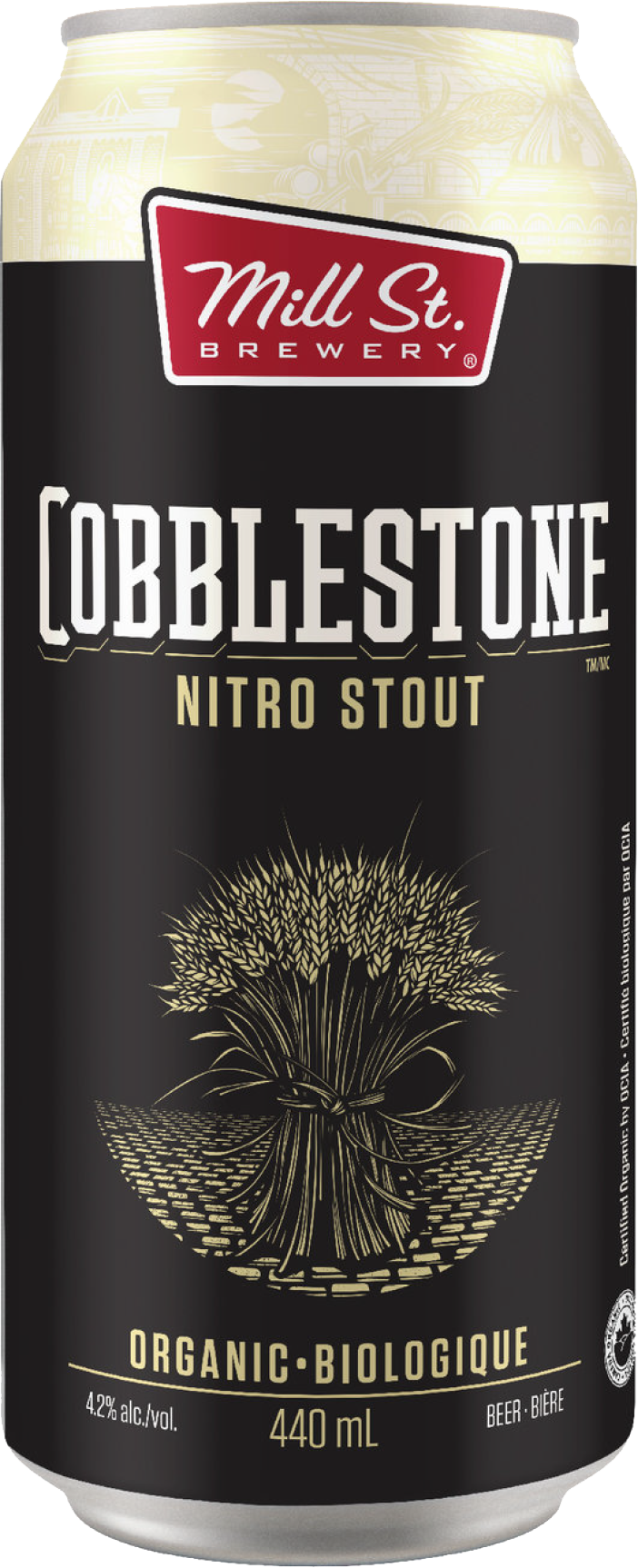 Cobblestone Nitro Stout Beer Can