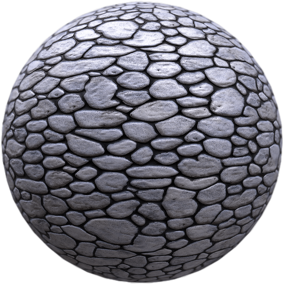 Cobblestone Sphere Texture