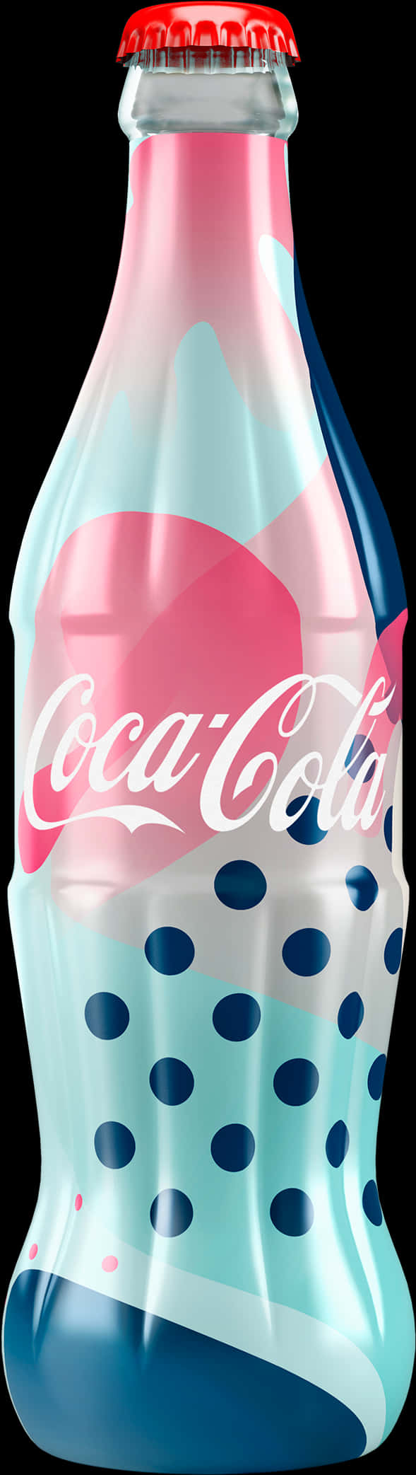 Coca Cola Abstract Bottle Design