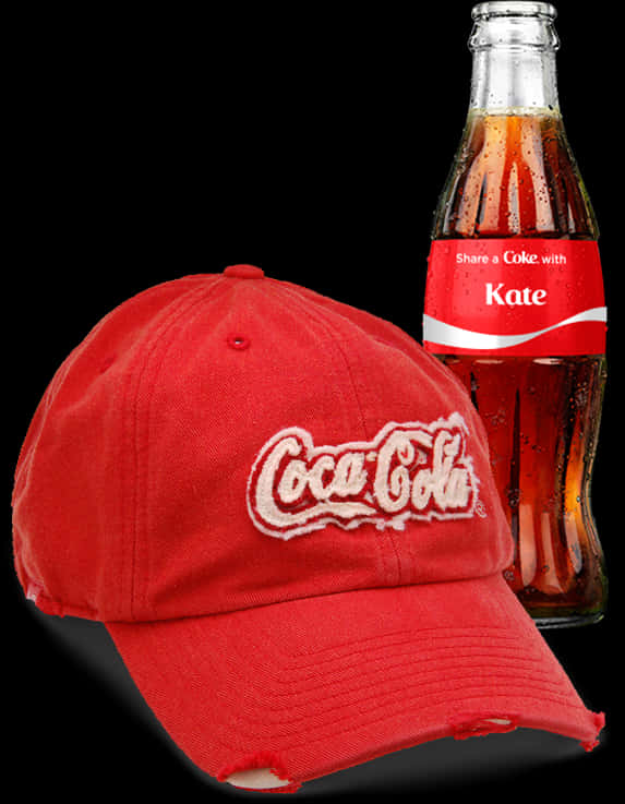 Coca Cola Bottleand Branded Cap