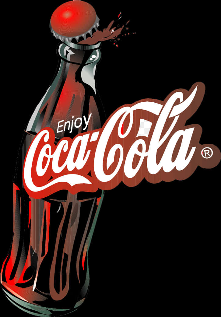 Coca Cola Classic Bottle Logo