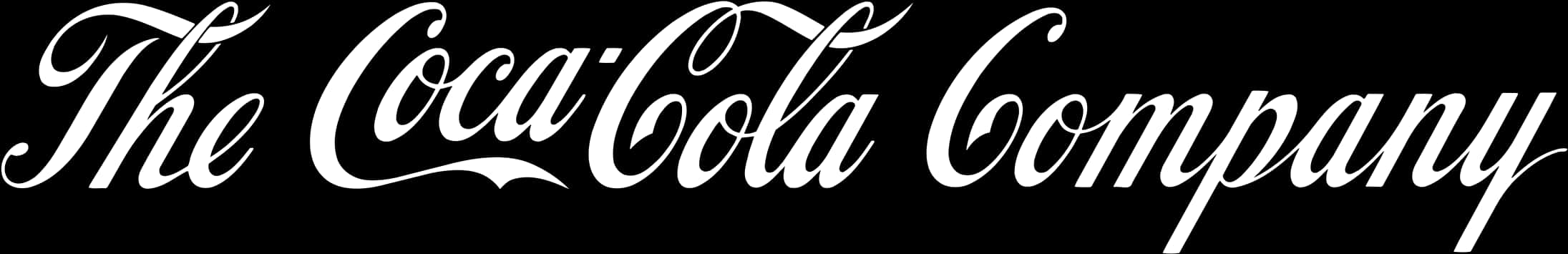 Coca Cola Company Logo Blackand White