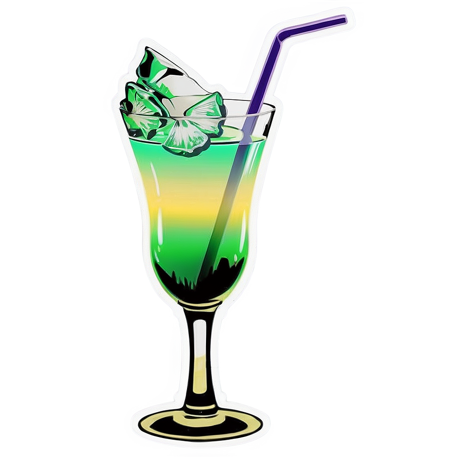 Cocktail Glass Silhouette Png 06212024