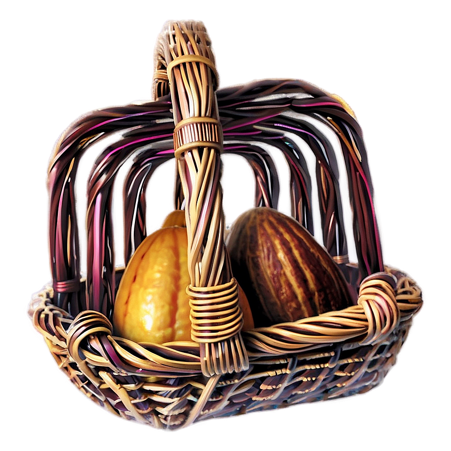 Cocoa Harvest Basket Png 06292024