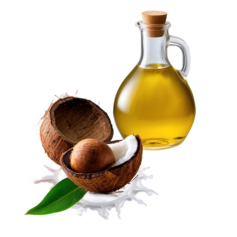 Coconut Oil Cooking Oil Png 34