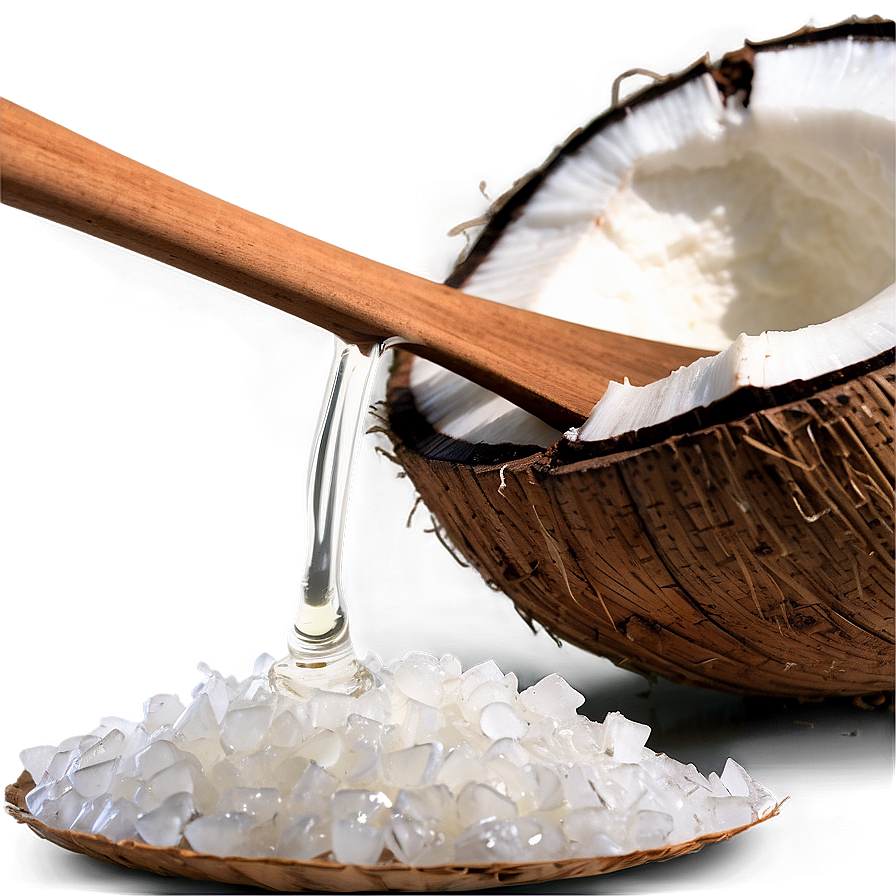 Coconut Oil Energy Booster Png 06262024