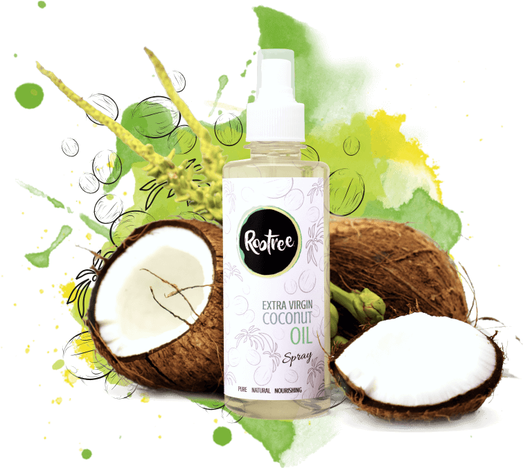 Coconut Oil Spray Product Presentation