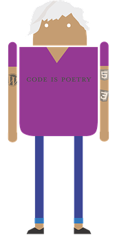 Code Is Poetry_ Animated Character