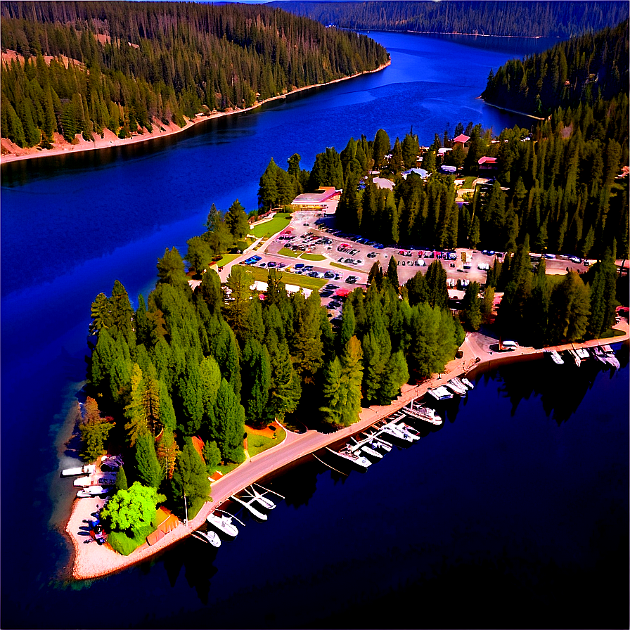 Coeur D'alene Lake Idaho Png Vnf34